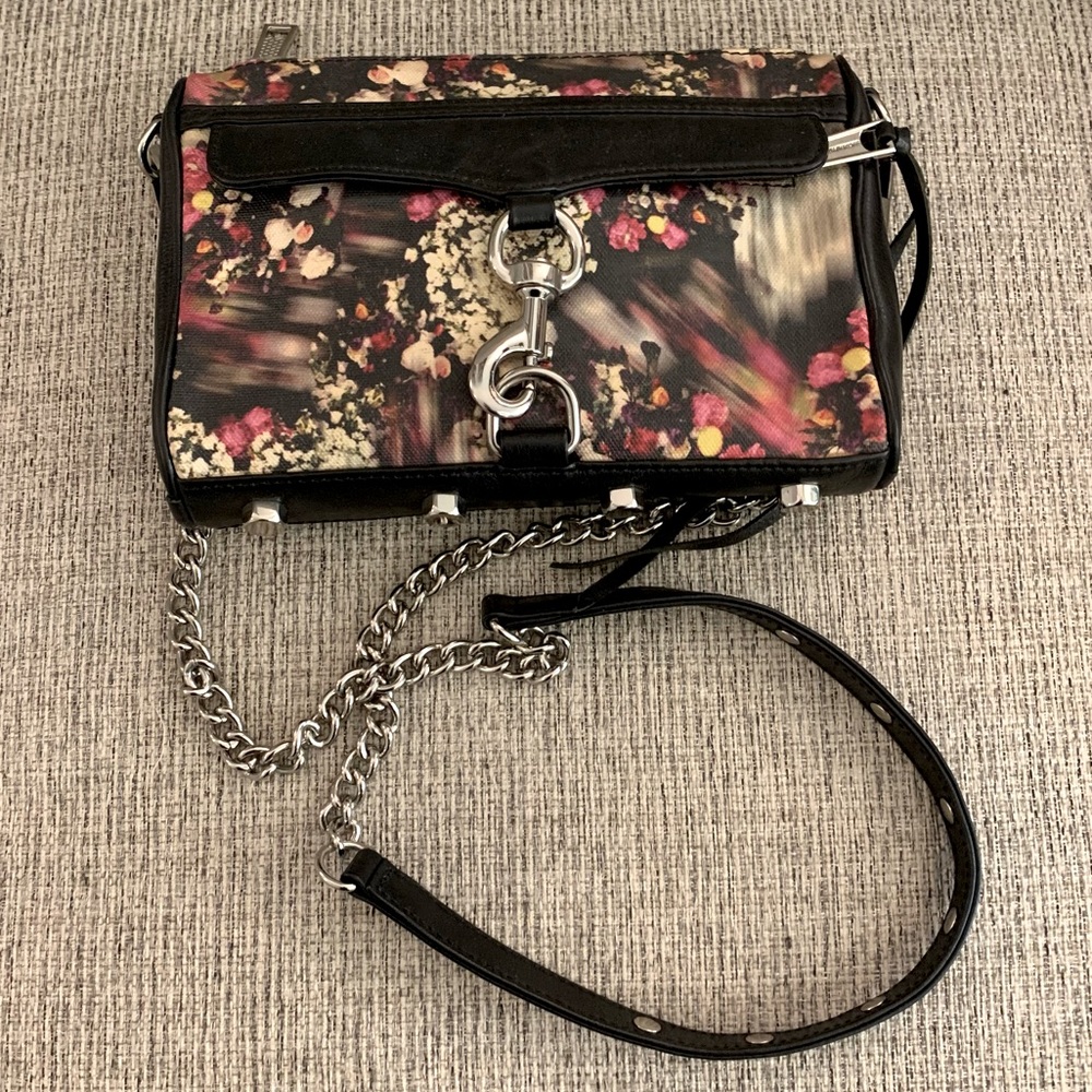 Rebecca Minkoff Floral Canvas Mini Mac